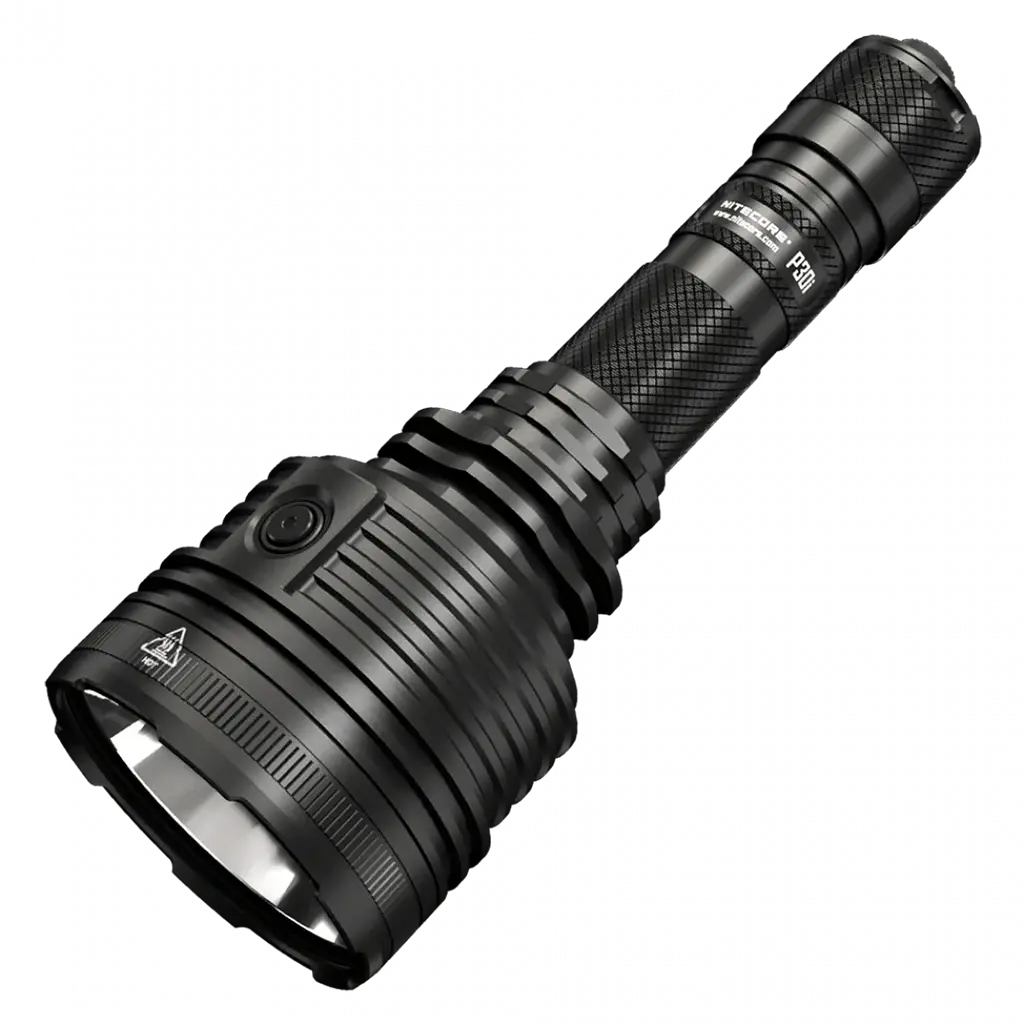 Надпотужний ліхтар Nitecore P30i USB Type-C 1000м із виносною кнопкою (Чорний) - фото 5