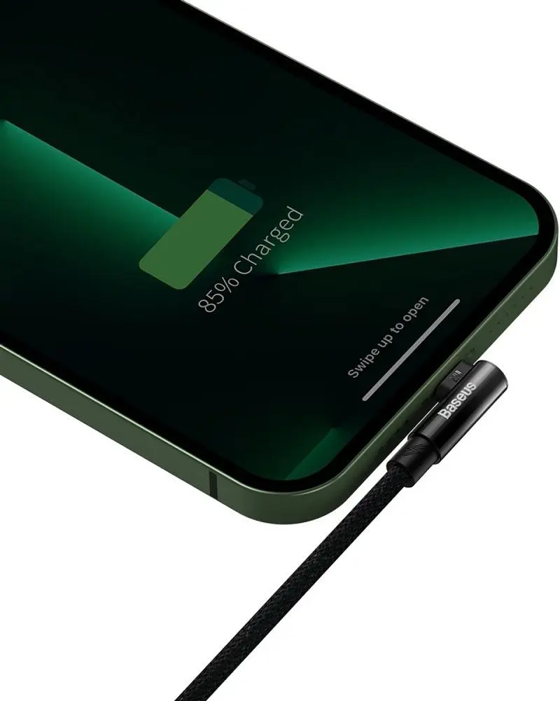 Кабель Baseus MVP 2 USB - Lightning (M/M), 2.4A, 1 м Black (CAVP000001) - фото 2
