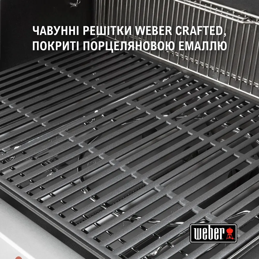 Гриль газовий Weber Genesis E-415 чорний (1500612) - фото 7
