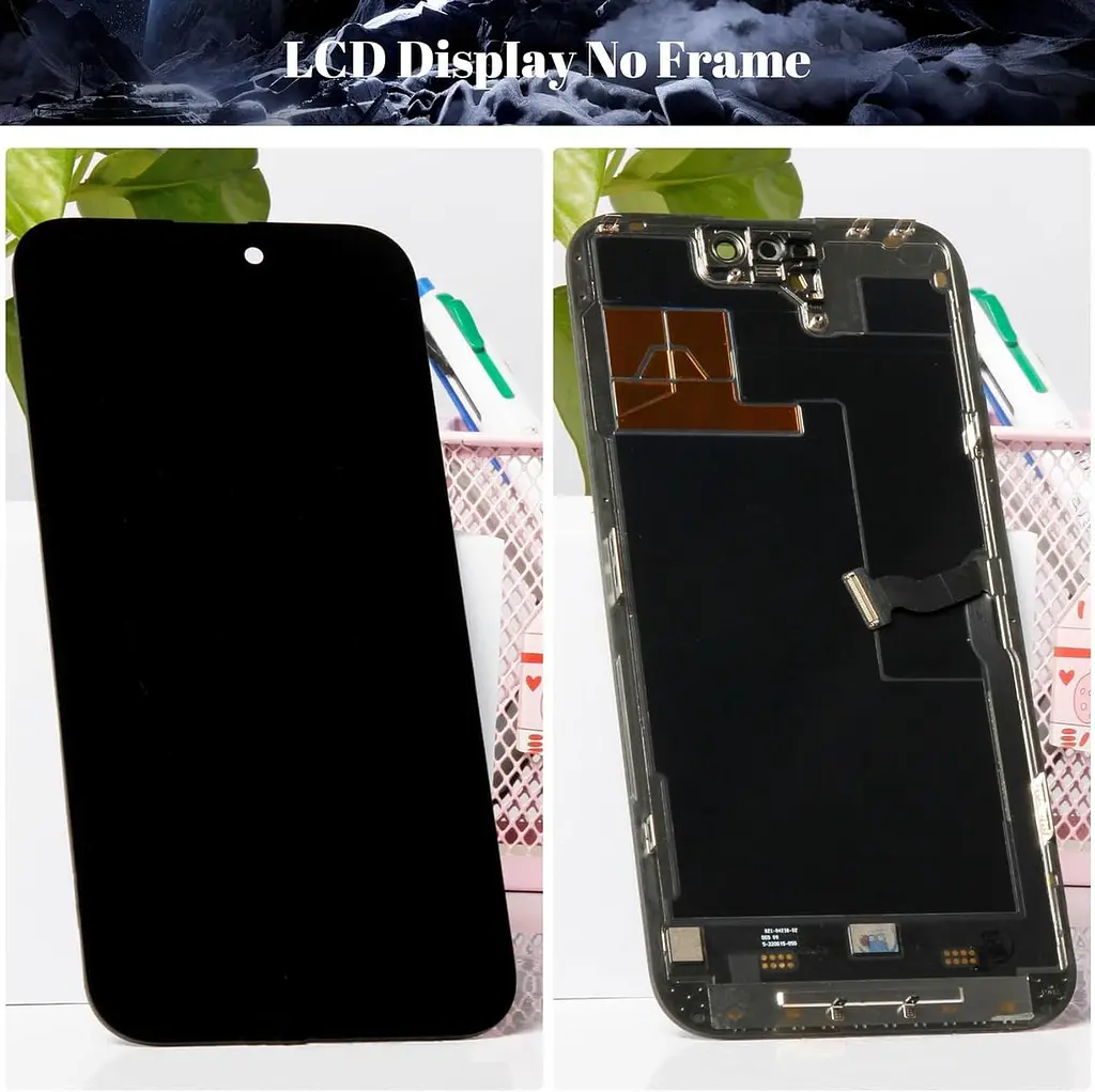 Екран для iPhone 14 Pro Max, LCD + сенсор, чорний, для моделей A2894/A2651/A2893/A2895 - фото 3