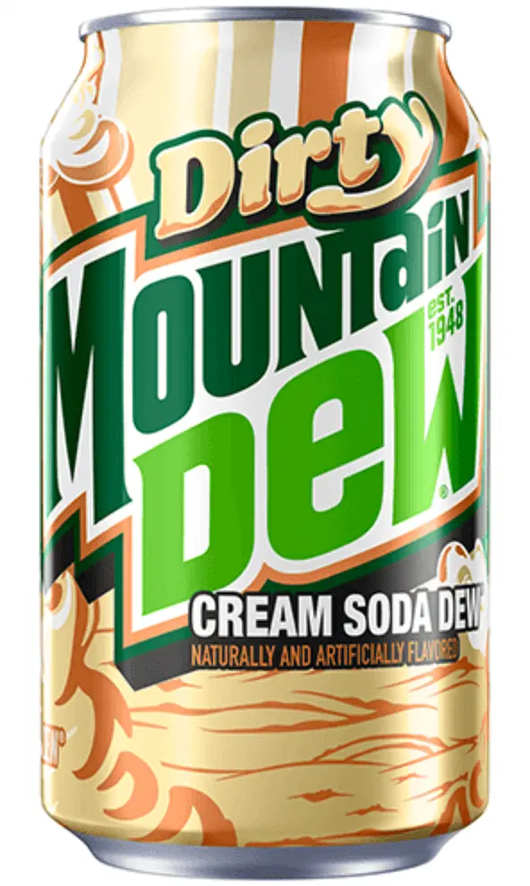 Газований напій Mountain Dew Dirty Cream Soda 355 мл