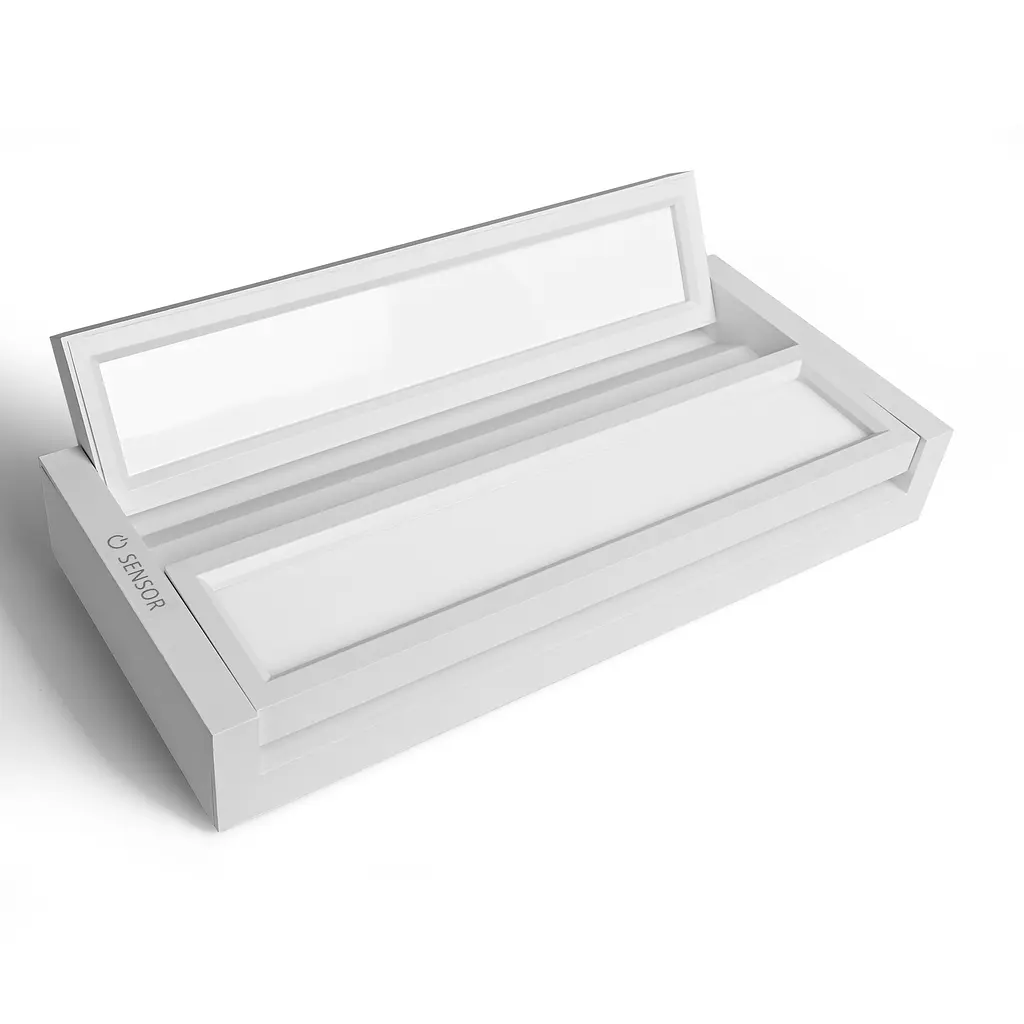 LED світильник настінний з сенсором Videx WL01, 12W 2800-4000-6000K білий (28722-000) - фото 9