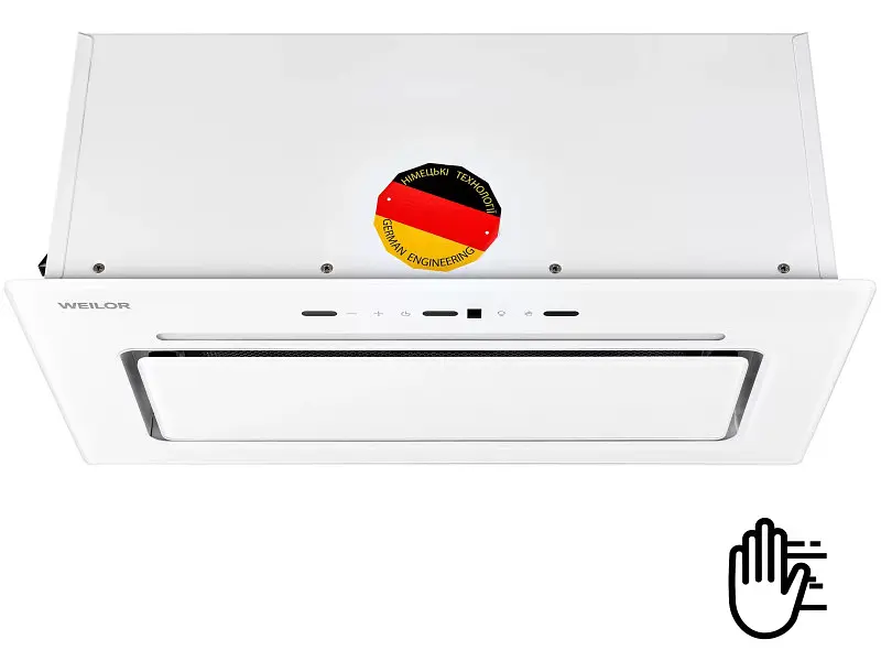 Вытяжка встроенная WEILOR LUMINA WBG 68 WHITE - фото 2