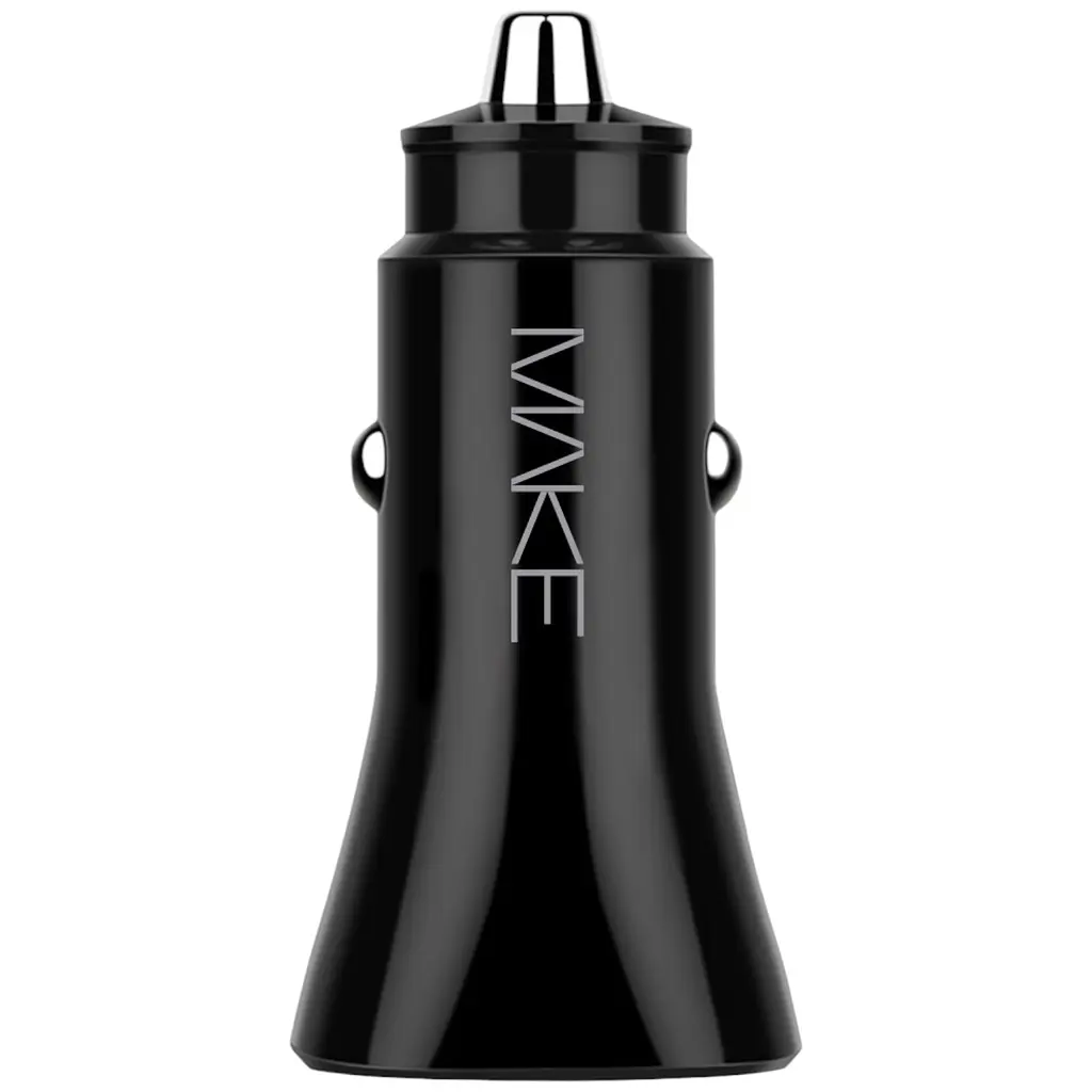 Автомобільний зарядний пристрій Make 38 W PD + QC Black - фото 2