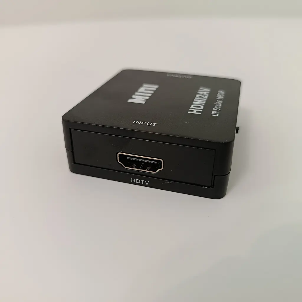 Перехідник HDMI в AV (RCA тюльпан) адаптер. Чорний - фото 9