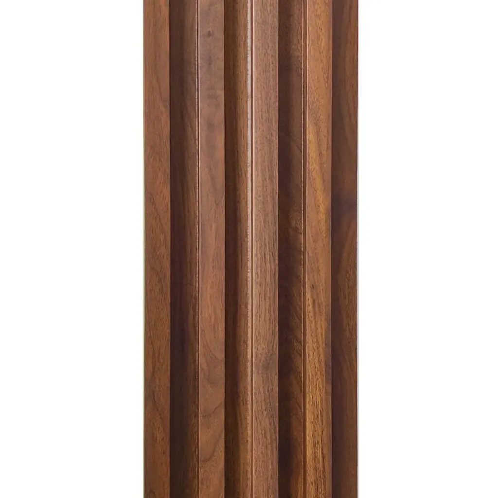 Декоративна стінова рейка Sticker Wall 160x23x3000мм (D) SW-00001536 Коричнева - фото 5