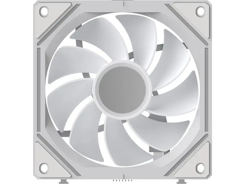 Корпусний вентилятор OCYPUS GAMMA F12 UNI ARGB White (GAMMA-F12-WH1AM00U-GL) - фото 4