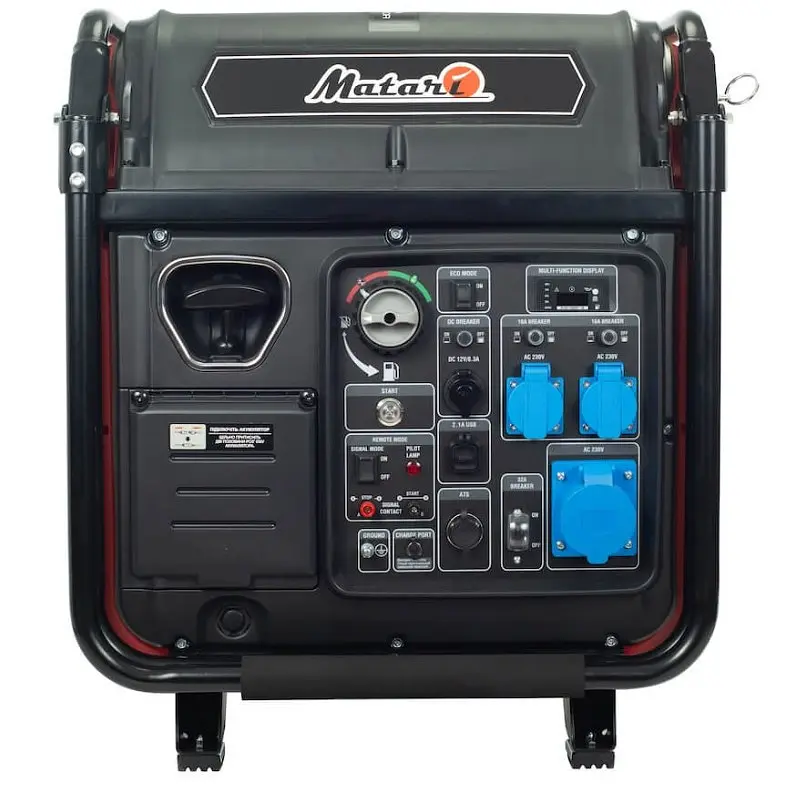 Инверторный генератор Matari 7.2/7.5 кВт M8000i - фото 2