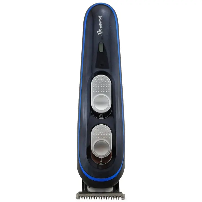 Бездротова машинка для стрижки волосся Gemei GM-587 + Тример - фото 2