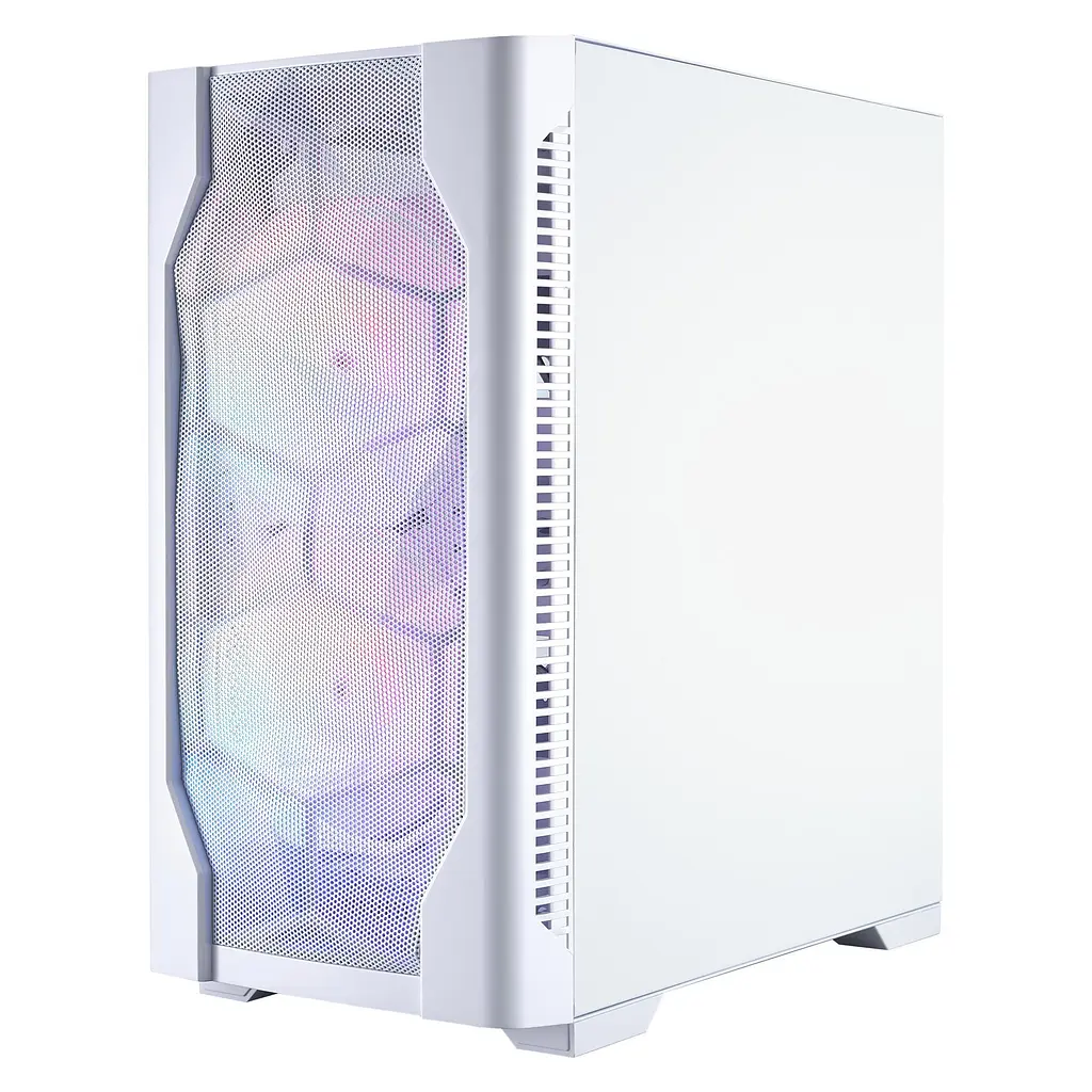 Корпус 1stPlayer D4-M-WH-2F1P-W-1F1-W White (D4-M-WH-2F1P-W-1F1-W) - фото 9