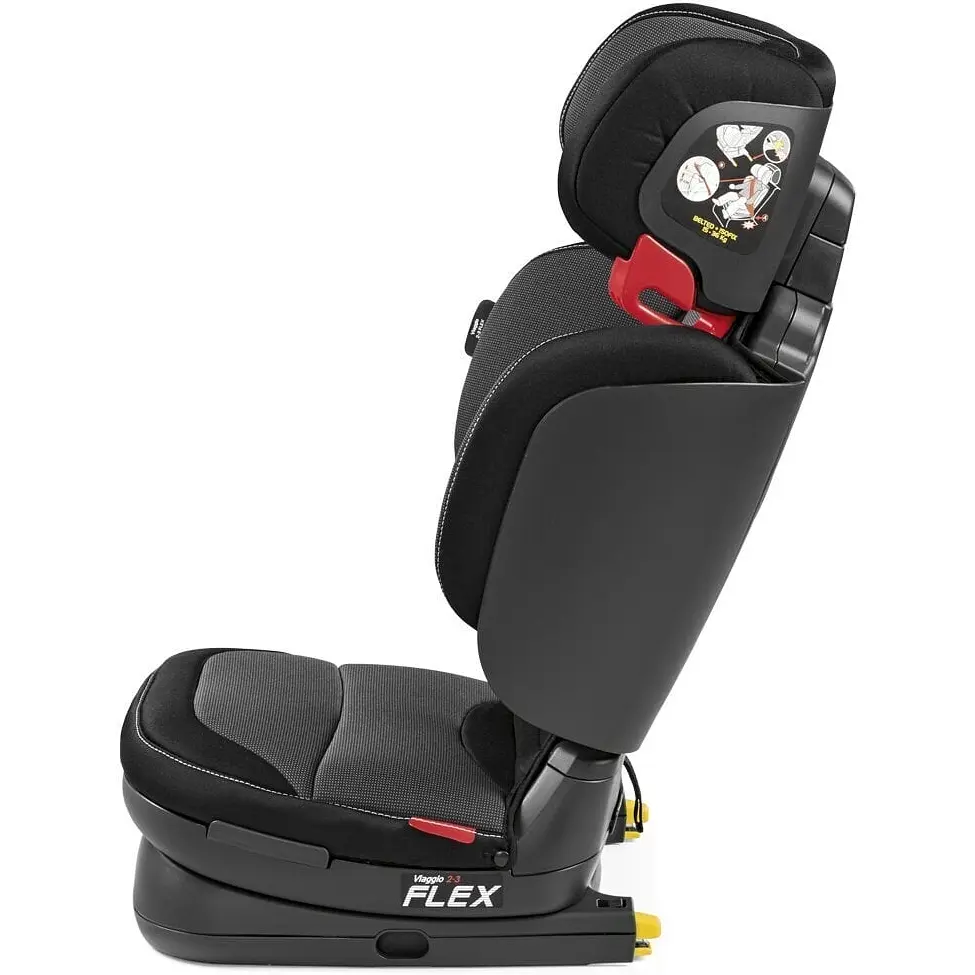 Автокрісло Peg-Perego Viaggio 2-3 Flex Crystal black чорне з сірим (IMVF010000DP53DX13) - фото 8