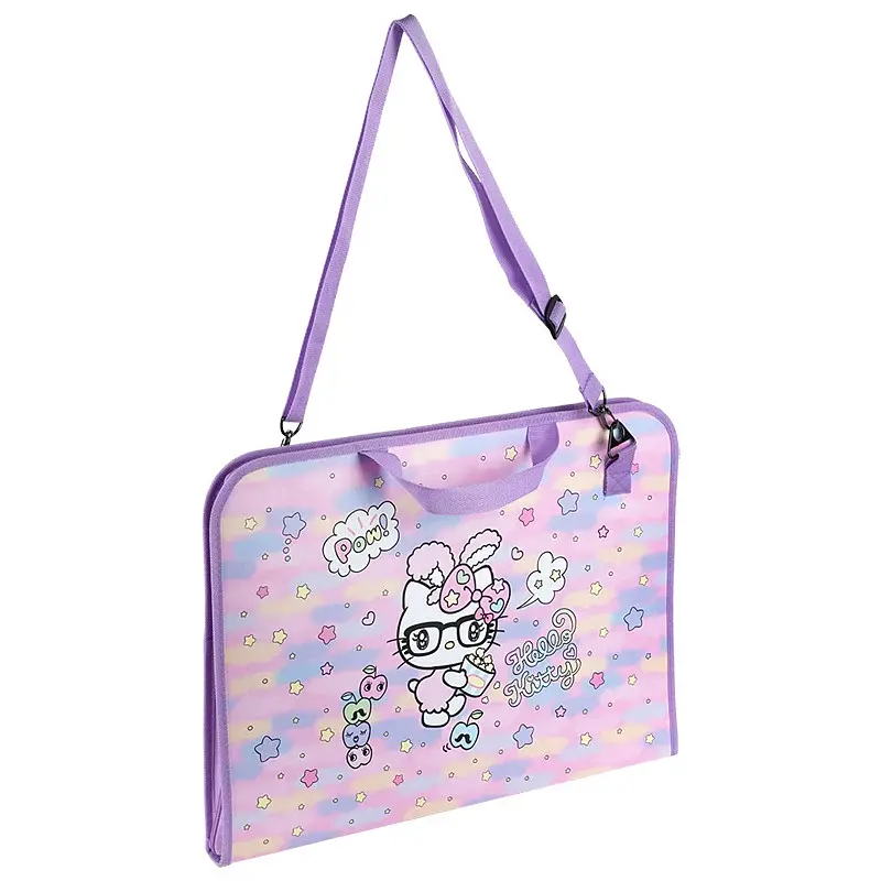 Портфель-папка Kite Hello Kitty на блискавці 1 відділення A3+ (HK24-411) - фото 2