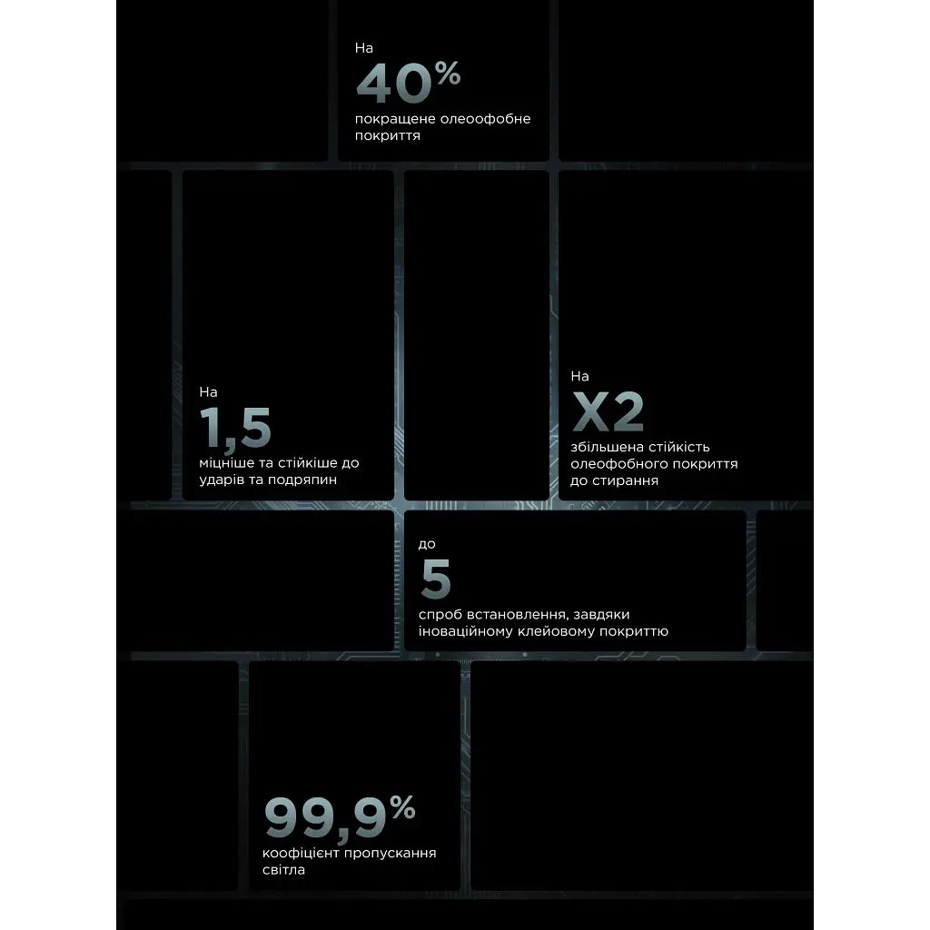 Скло захисне Armorstandart Infinity Black Icon 2.75D Apple iPhone 17 / 17 Pro / 16 Pro (ARM86416) - фото 6