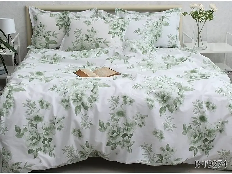 Комплект постільної білизни Євро TAG tekstil pbe0042252 - фото 2
