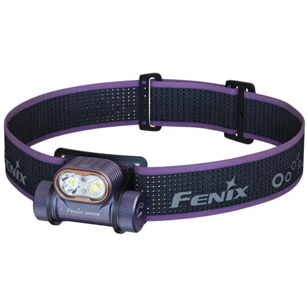 Ліхтар налобний Fenix HM55R purple