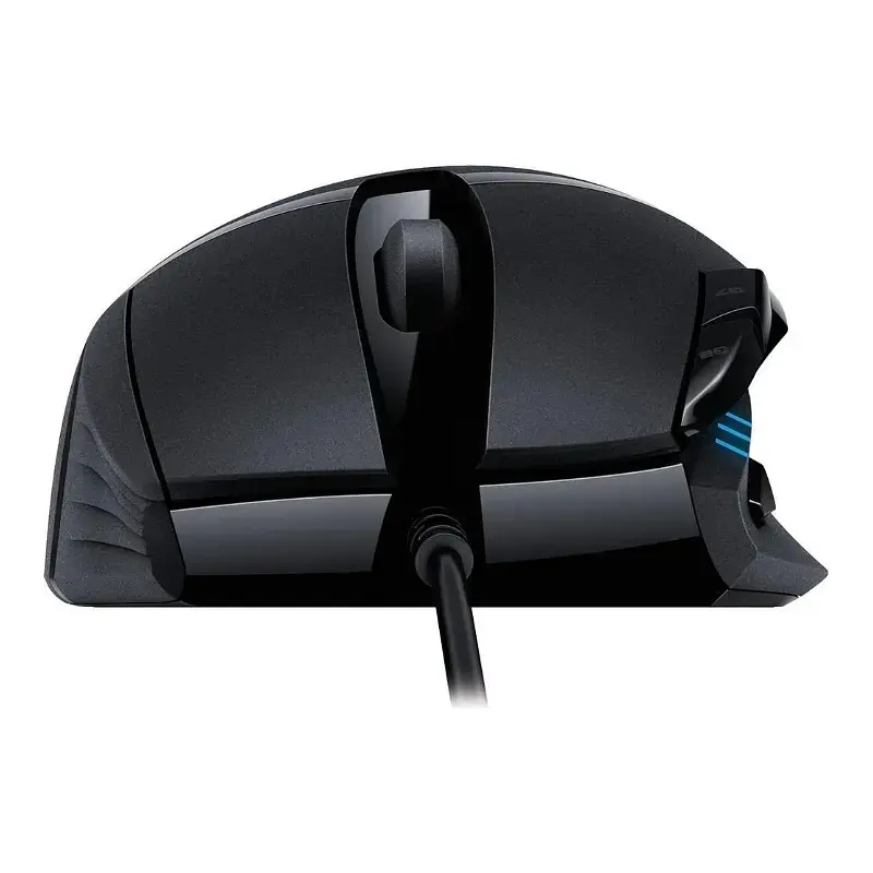 Миша комп'ютерна дротова ігрова Logitech G402 Hyperion Fury з підсвічуванням / 8 програмованих кнопок / DPI 4000 / Чорний (910-004067) - фото 5