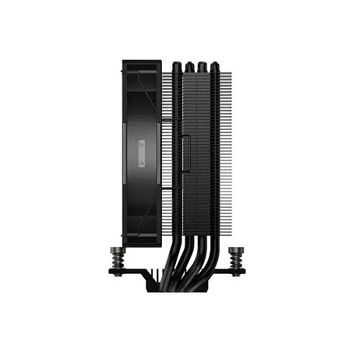 Кулер для процесора PcCooler RT400, Black, алюміній/мідь, 1x120 мм, для Intel 1851/1700/1200/115x, AMD AM5/AM4, висота 148 мм, до 235 Вт (RT400-BKNWXX-GL) - фото 6