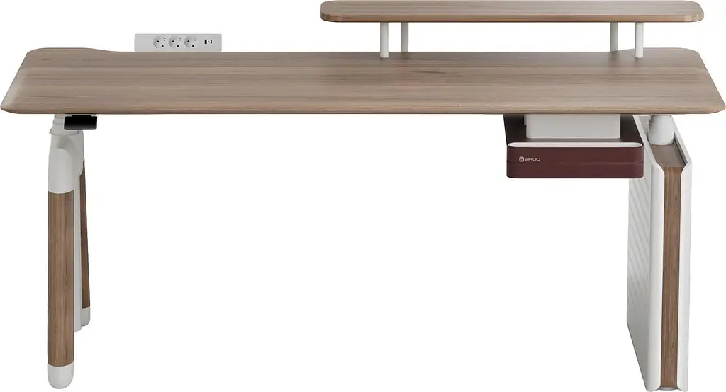 Геймерский стол Sihoo D07 1.6m Maple/White (D07B-102/D07J-102-AB) - фото 2