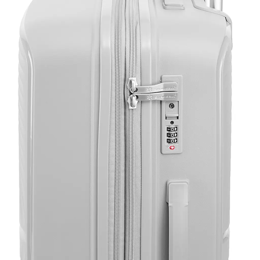 Валіза мала для ручної поклажі Snowball 40903 поліпропілен S Срібна - фото 8