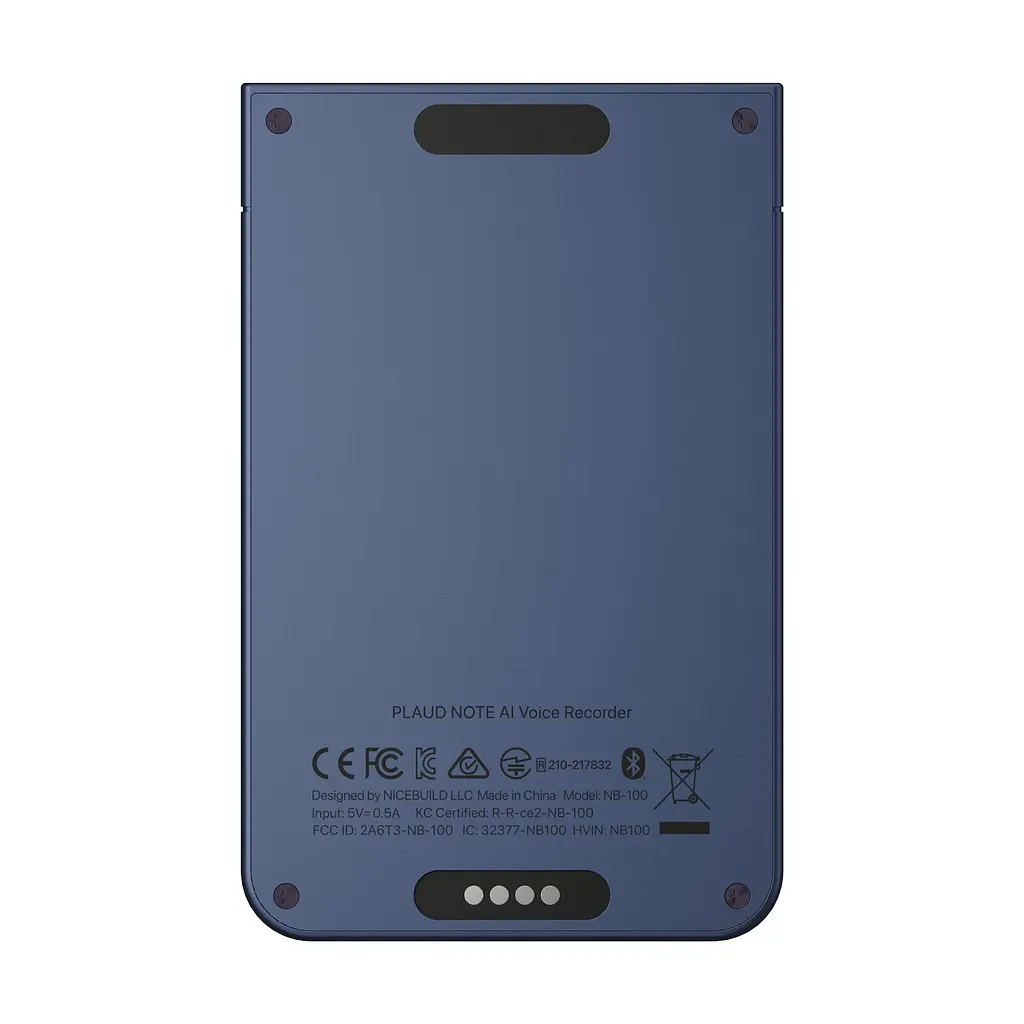 Диктофон Plaud AI Note Navy Blue (NB-100-NB) - фото 2