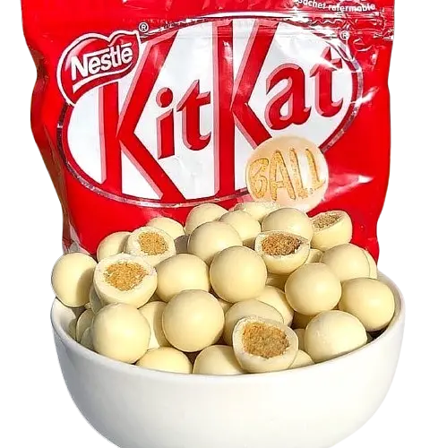 Шоколадні кульки KitKat Ball White Chocolate Branco 140г - фото 3