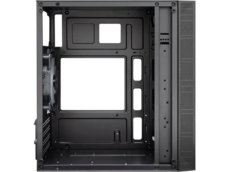 Корпус 1stPlayer X1-BK-3F1 Black (X1-BK-3F1-PS-600FK) - фото 8