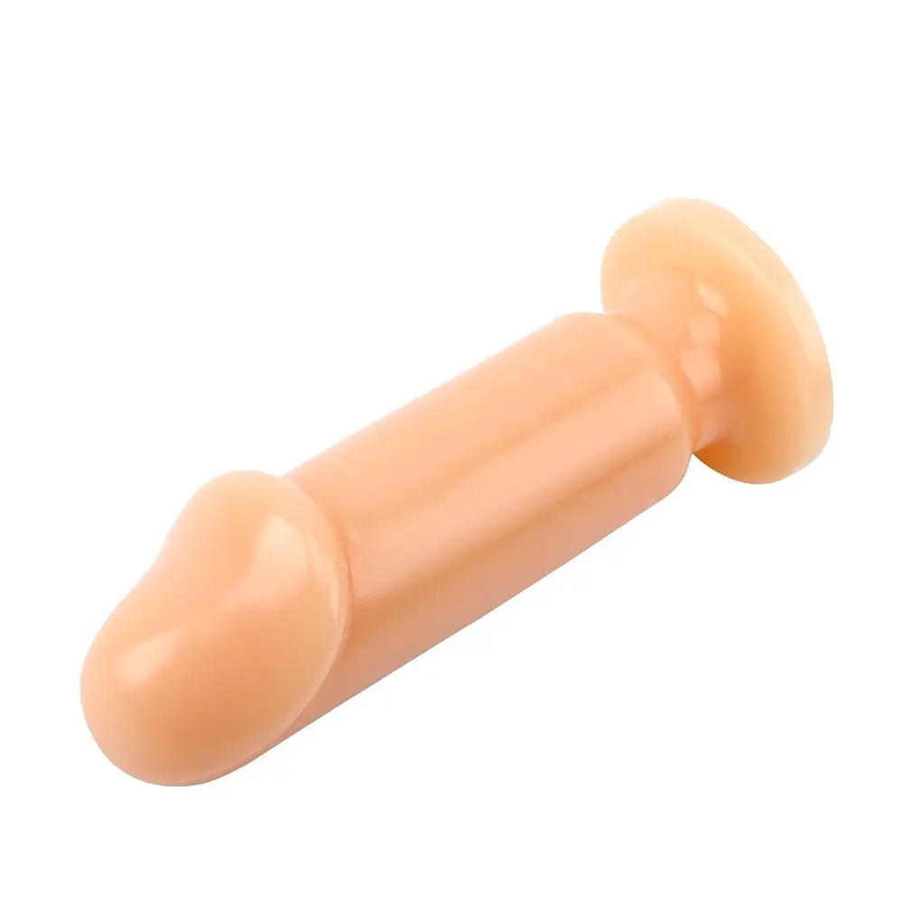 Анальна пробка Chisa Prof.Jason C Large Slim Dildo 16.5 см (тілесний) - фото 3