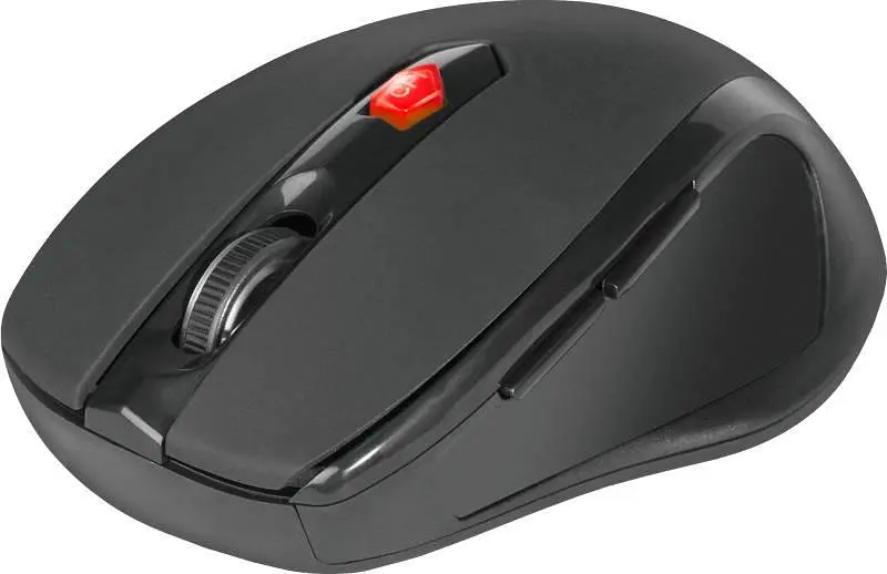 Мишка Defender Ultra MM-315, бездротова, 1200dpi., 6кн. чорна - фото 2