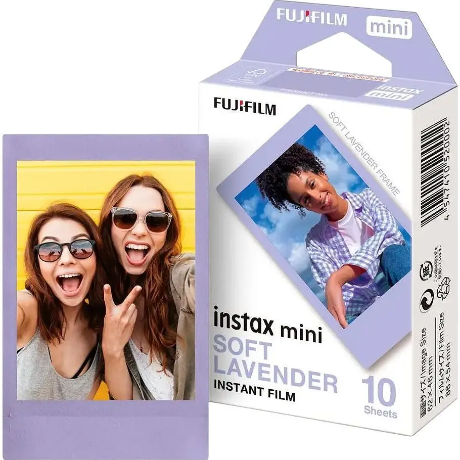 Фотопапір Fujifilm Instax Mini Soft Lavender Film 1x10 (16812376) [144752] - фото 2