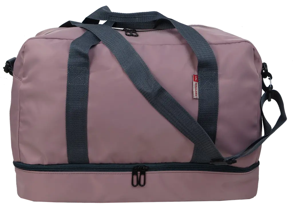 Дорожная сумка с отделом для обуви 40L пудровый Wallaby sum0028890 - фото 3
