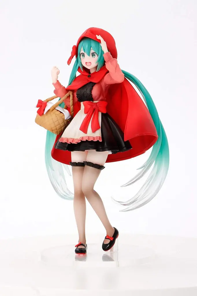 Фигурка Taito Вокалоид Мику Хацунэ Vocaloid Hatsune Miku Little Red Riding Hood 18 см T V HM LR 18 - фото 2