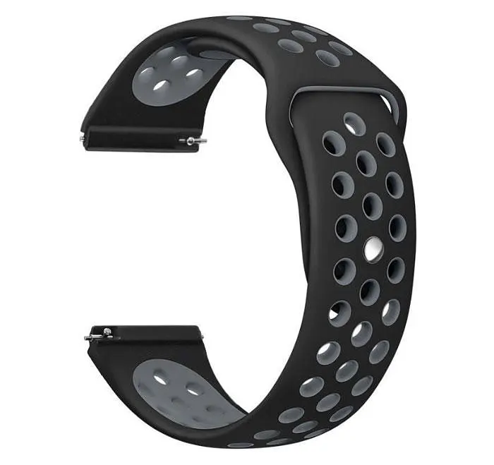 Спортивный ремешок Primo Perfor Sport для Samsung Galaxy Watch 42 мм (SM-R810) Black Grey - фото 4