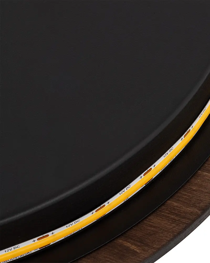Бра, настенный светильник Nowodvorski 11290 Ring Timber M LED 1x10W 3000K 130Lm IP20 коричневый - фото 6