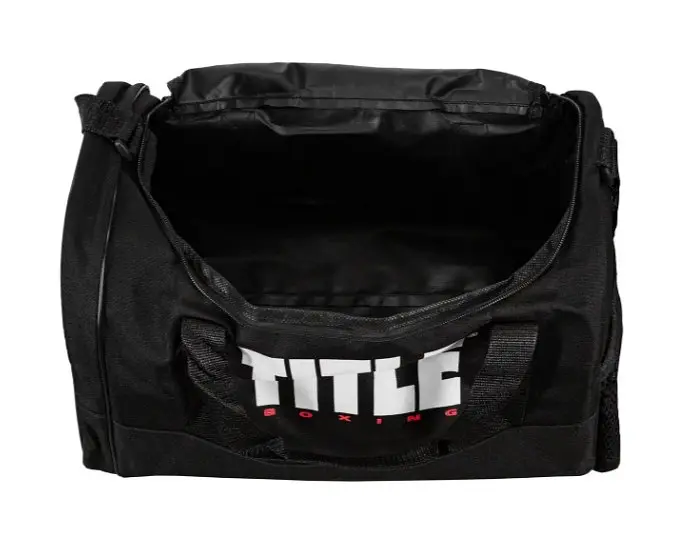 Спортивна сумка TITLE Boxing Individual Sport Bag Black (ISB4 BK/BK) - фото 4