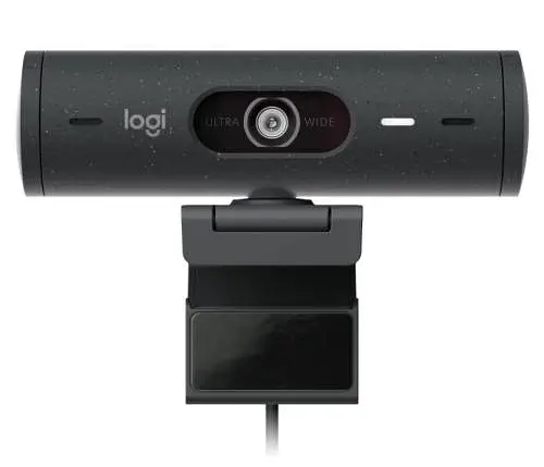 Веб-камера Logitech Brio 505, Graphite, 1920x1080 / 30 fps, автофокусування, два мікрофони з шумозаглушенням, RightLight 4, USB Type-C, 1.5 м (960-001459) - фото 2