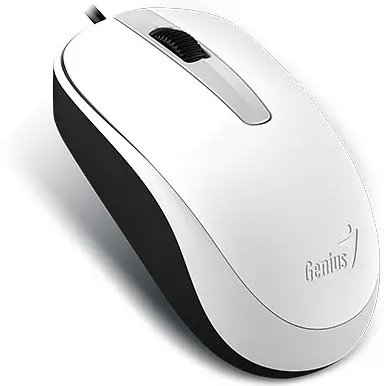 Миша Genius DX-120 USB elegant white - фото 2