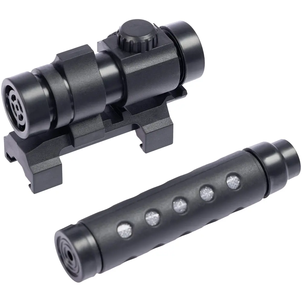 Автомат світло-звуковий ZIPP Toys HK MP7 Чорний - фото 9