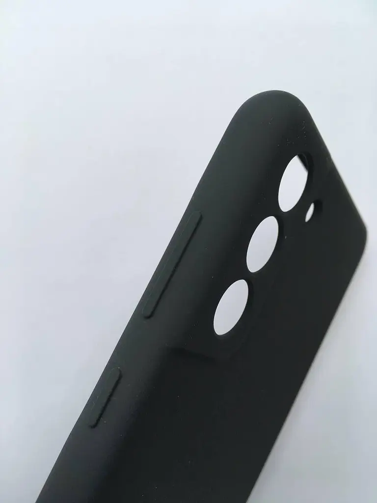 Оригінальний силіконовий чохол для Samsung Galaxy S21 FE (G990) Silicone Cover Black EF-PG990TBEGRU - фото 5