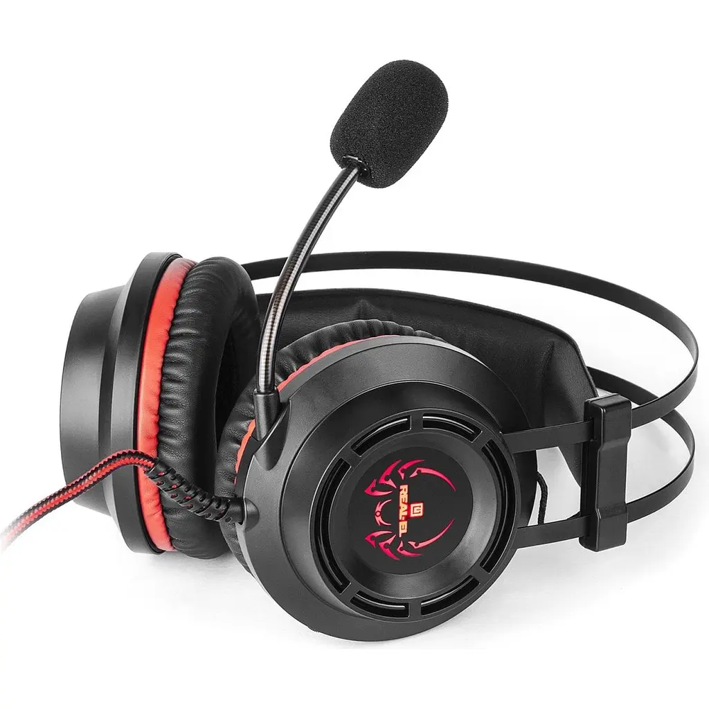 Ігрові навушники REAL-EL GDX-7450 Black/Red (EL124100039) [112552] - фото 5