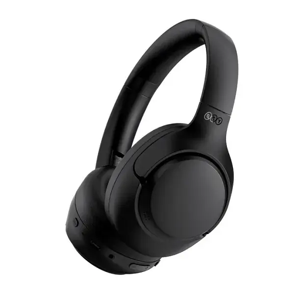 Бездротові навушники QCY H3 з гібридним шумозаглушенням та Hi-Res Audio (Чорний)