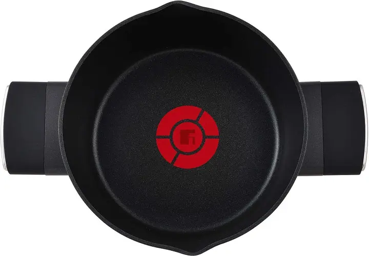 Каструля з кришкою Bergner Ion plus BG-35911-BK 24 см 3.5 л чорна - фото 5