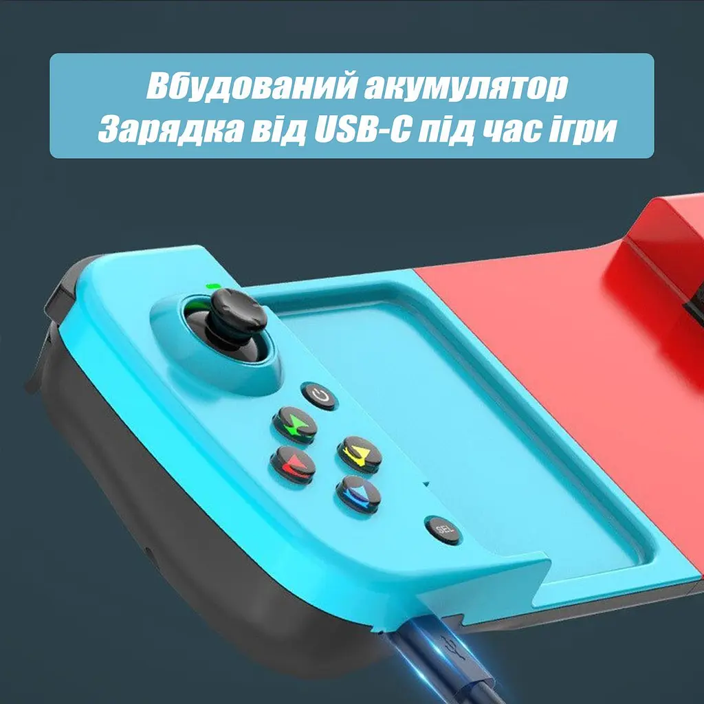 Bluetooth Джойстик для Телефону Геймпад для Смартфону Gamepad Бездротовий Ігровий Контролер для iOS андроїд, Чорний - фото 7