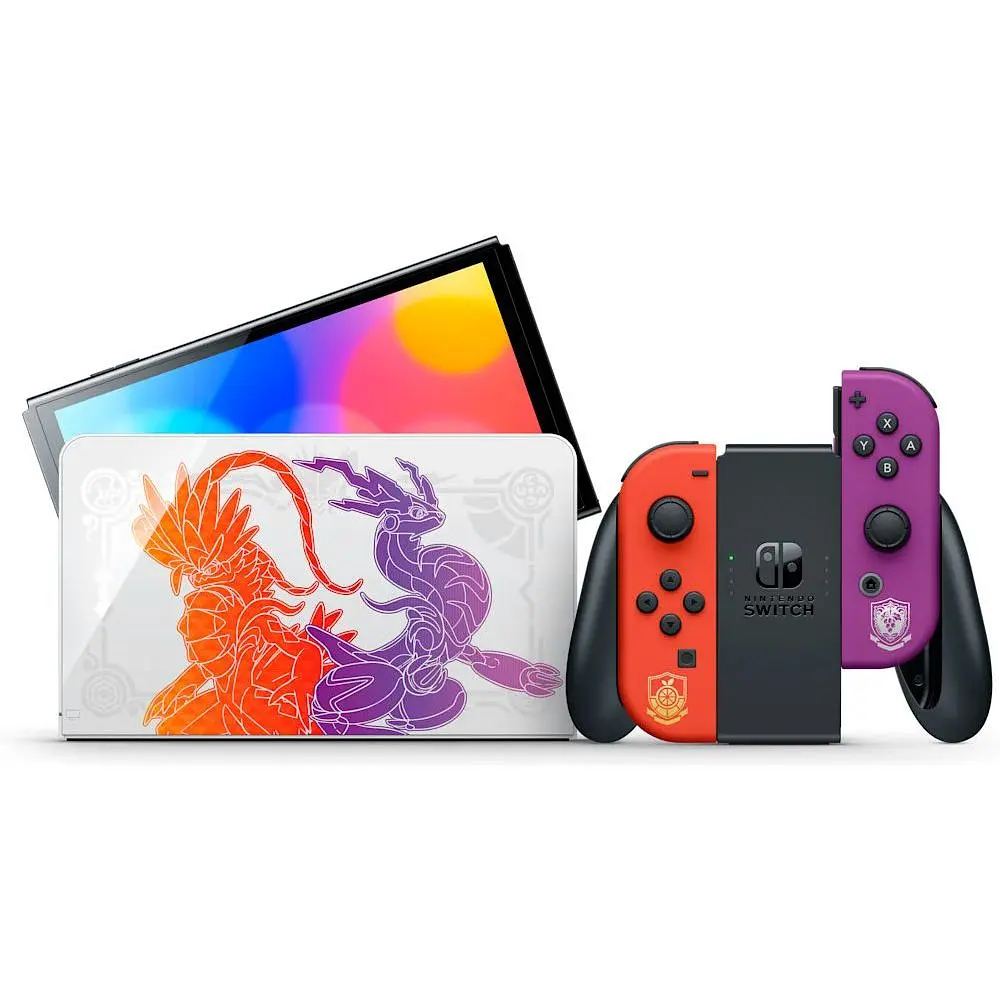 Ігрова консоль Nintendo Switch OLED Pokemon Scarlet & Violet Edition [80353] - фото 7