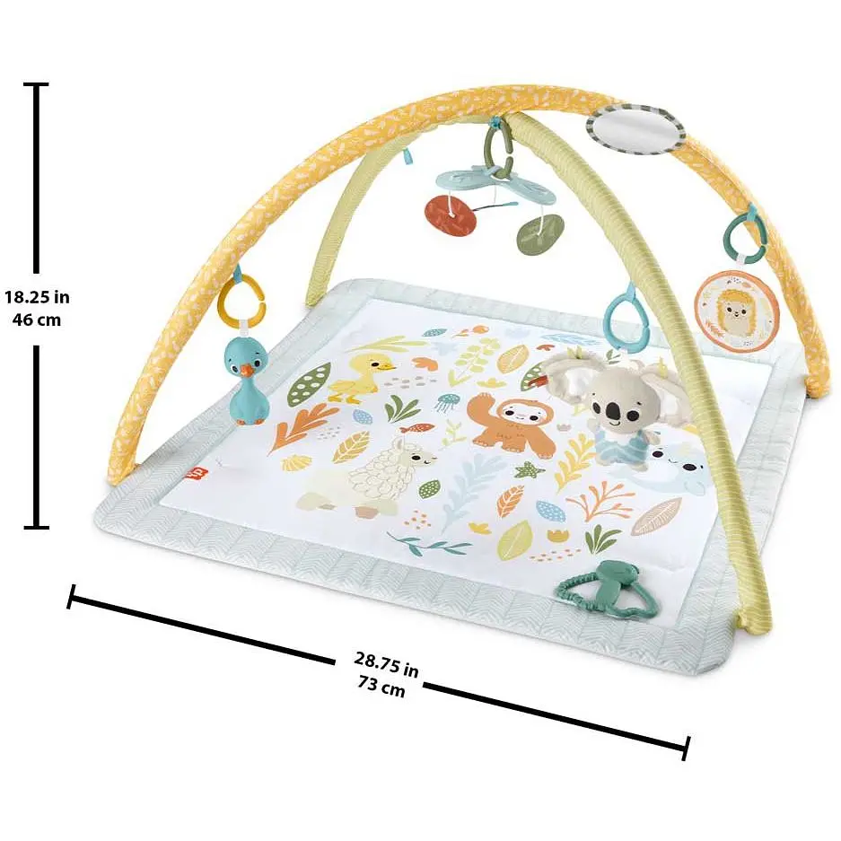 Розвиваючий килимок Fisher-Price Перші дотики дитини (HRB15) - фото 3