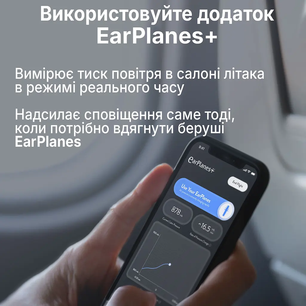Беруші для польотів Ear Planes eP2 розмір M (933-02m) - фото 3