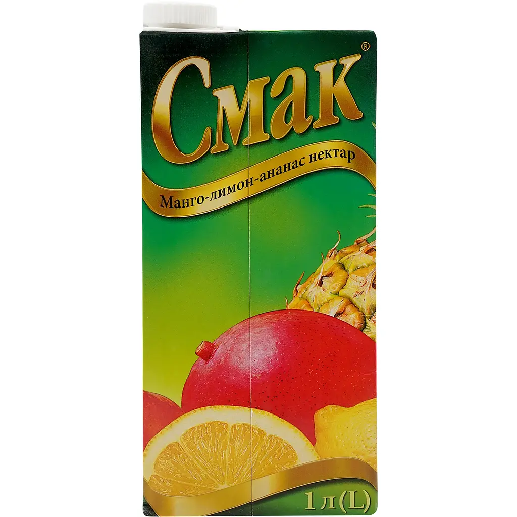 Нектар Смак Манго-Лимон-Ананас 1 л - фото 4