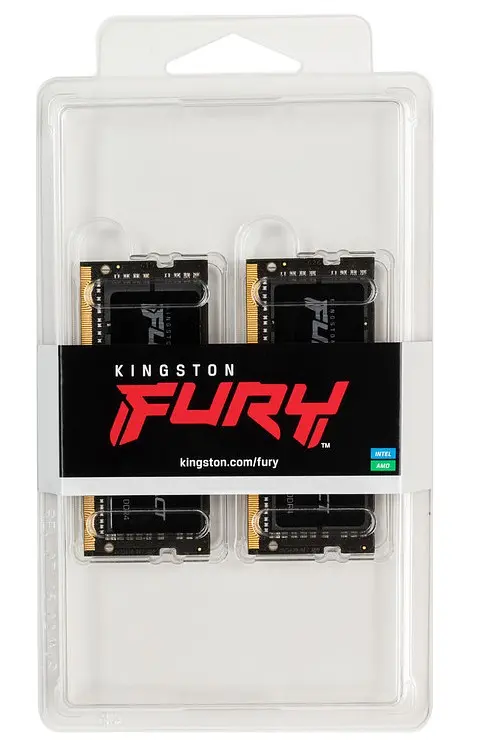Модуль пам`ятi SO-DIMM 2x16GB/3200 DDR4 Kingston Fury Impact (KF432S20IBK2/32) - фото 4