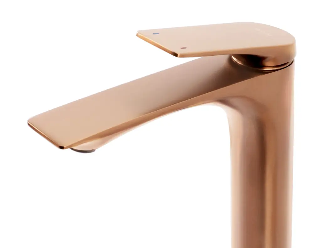 Змішувач для умивальника Rea Avalon високий brushed copper REA-B0493 - фото 3