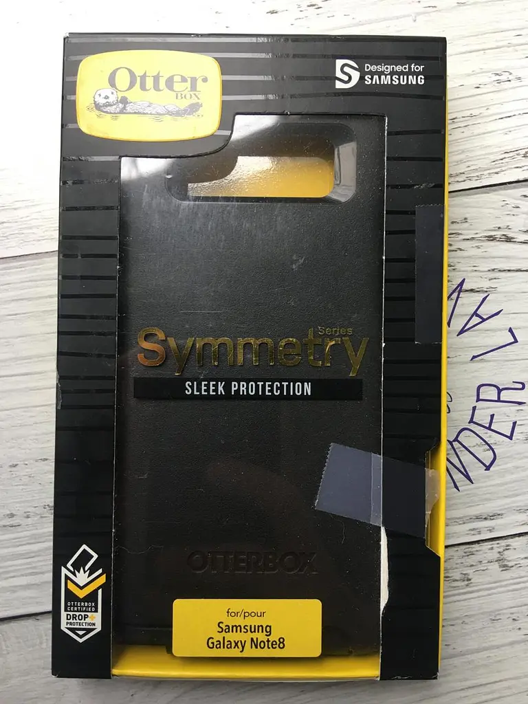 Чохол протиударний OtterBox Symmetry Series Samsung Galaxy Note 8 SM-N950 Black - фото 10