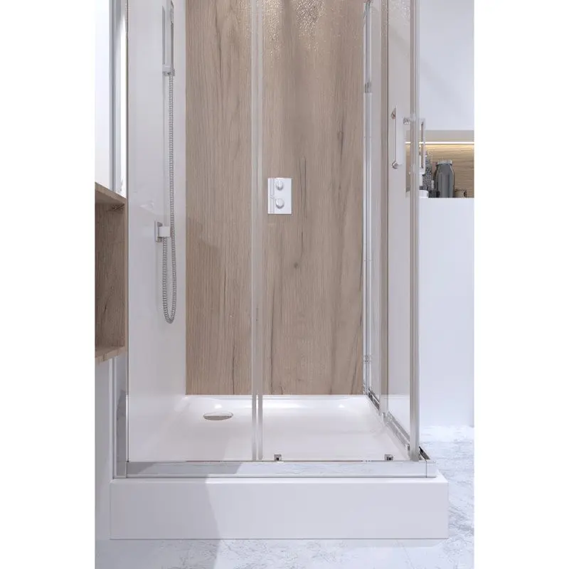 Душова кабіна Qtap Taurus CRM1099SC6 Clear, прозорий, хром - фото 7
